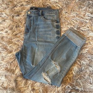 Misguided Ripped Skinny Jeans